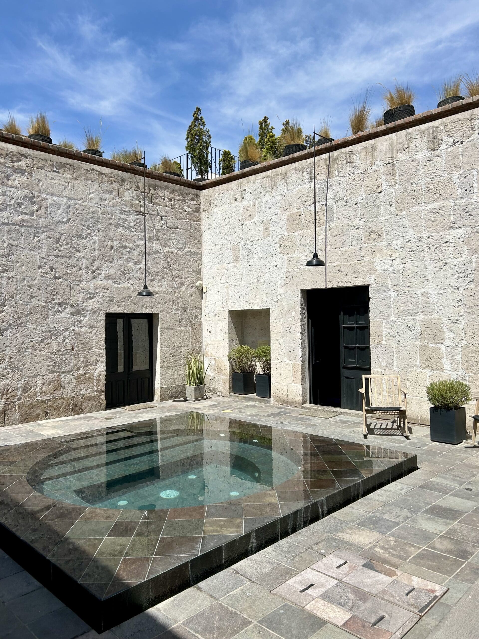 Cirqa Hotel Arequipa Peru Plunge Pool